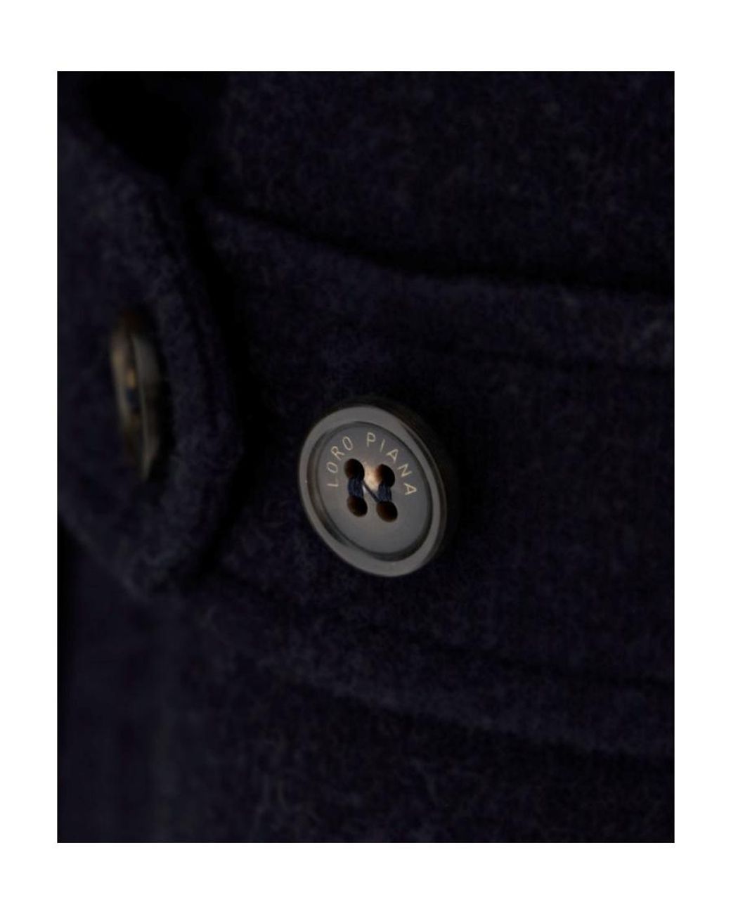 Loro Piana Blue Winter Voyager Over Casual Jacket