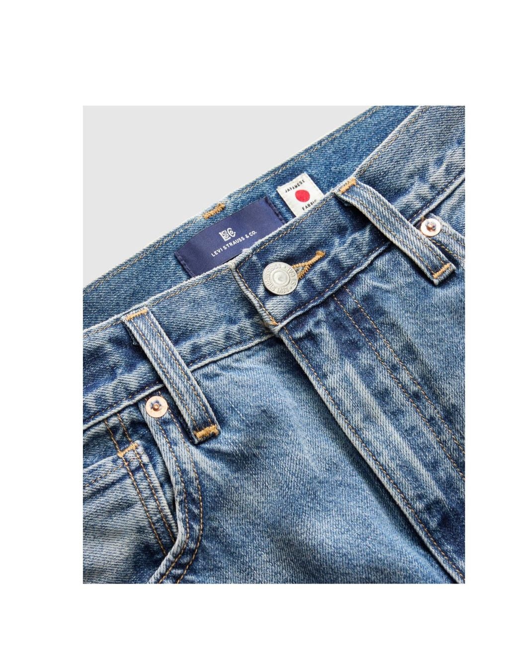 Levi's Blue Drop Barrel Jeans