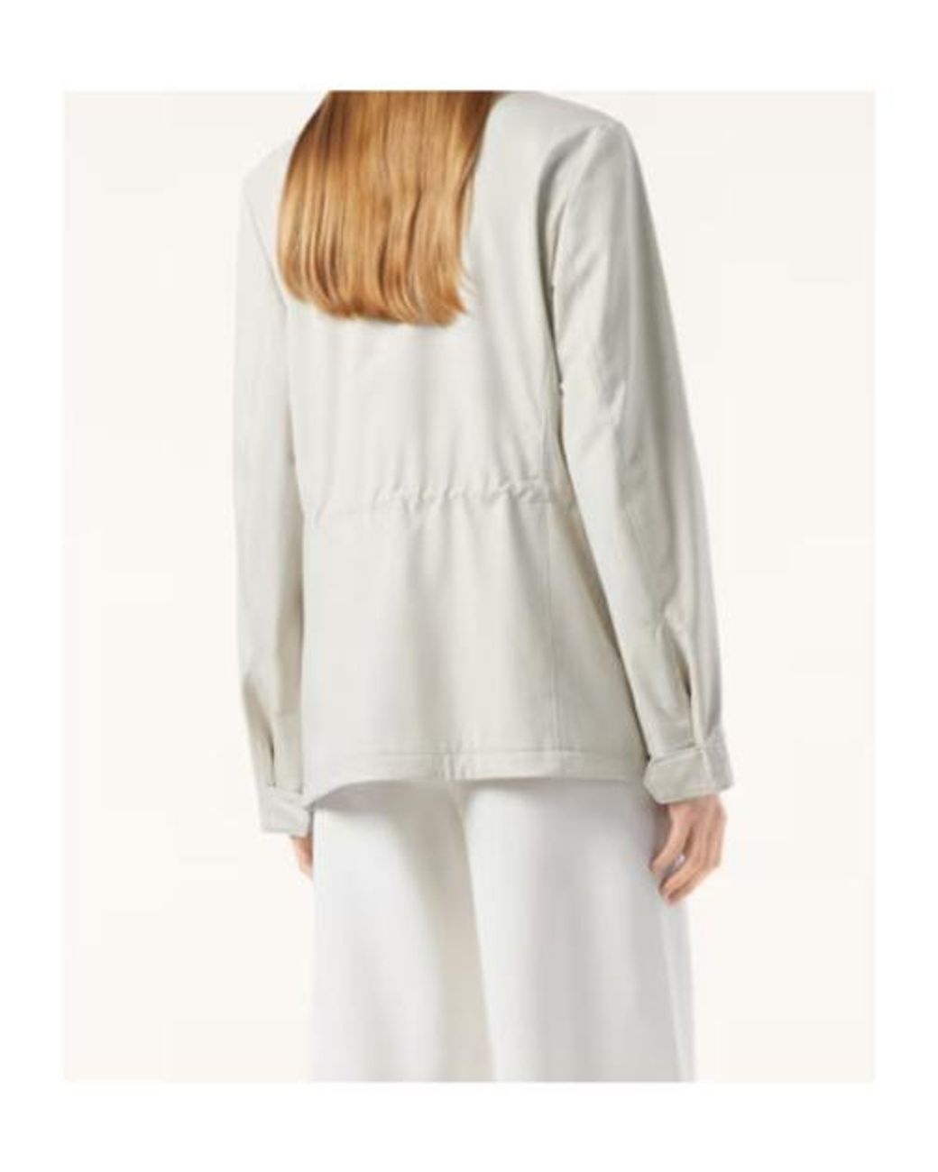 Loro Piana White Windmate Traveller Field Jacket