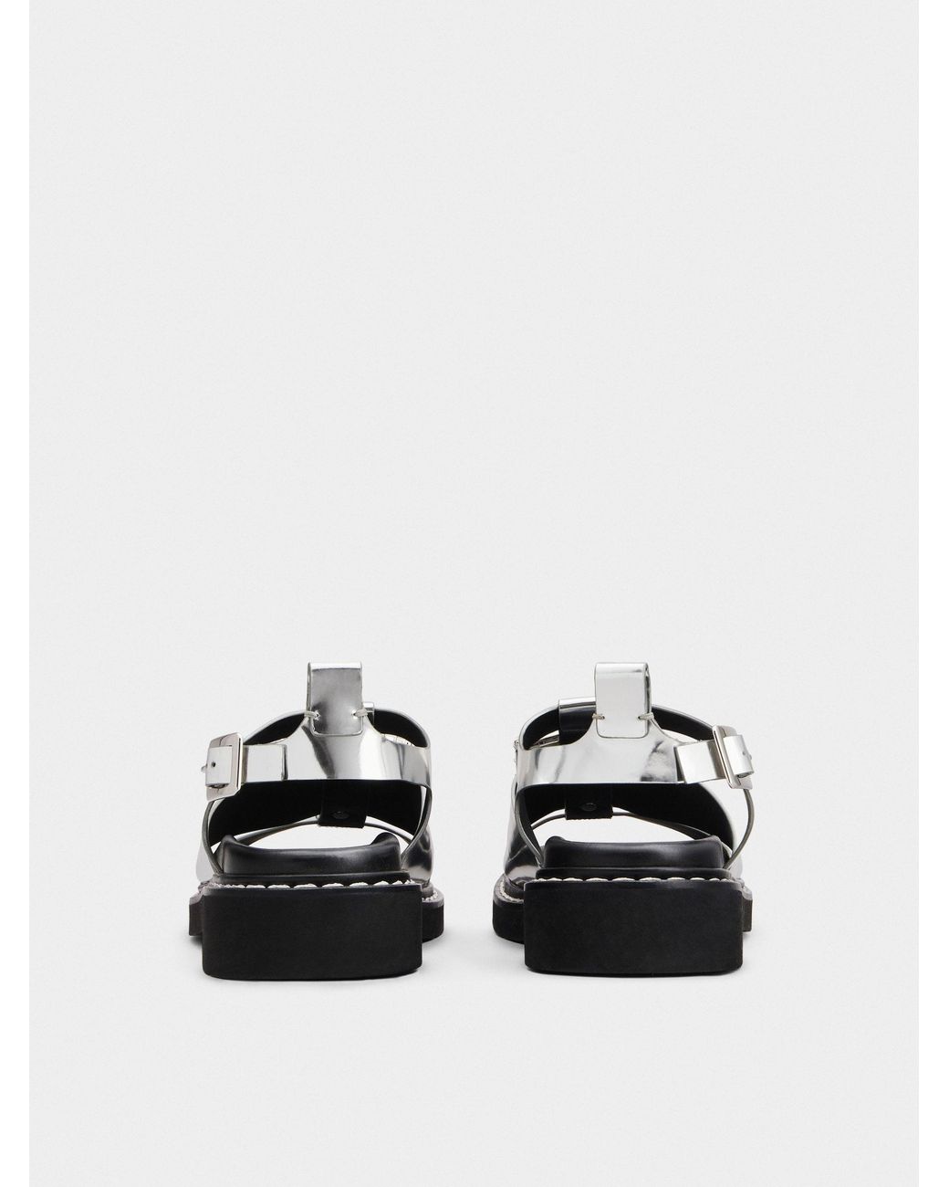 Roger Vivier Multicolor Open-Toed Round Head Sandals