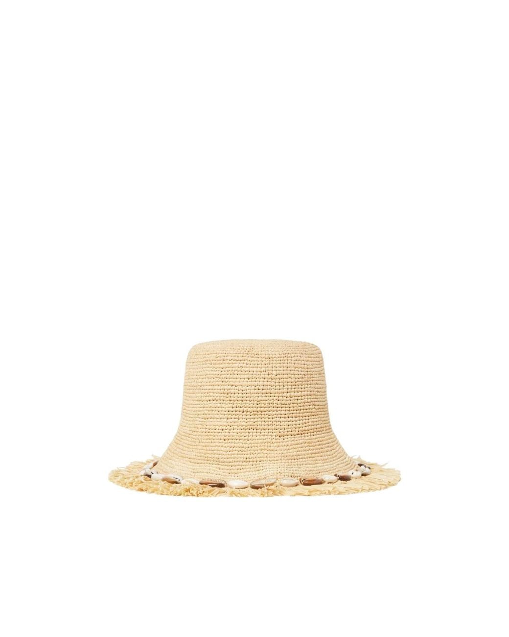 Alanui White Chasing The Shadows Hat