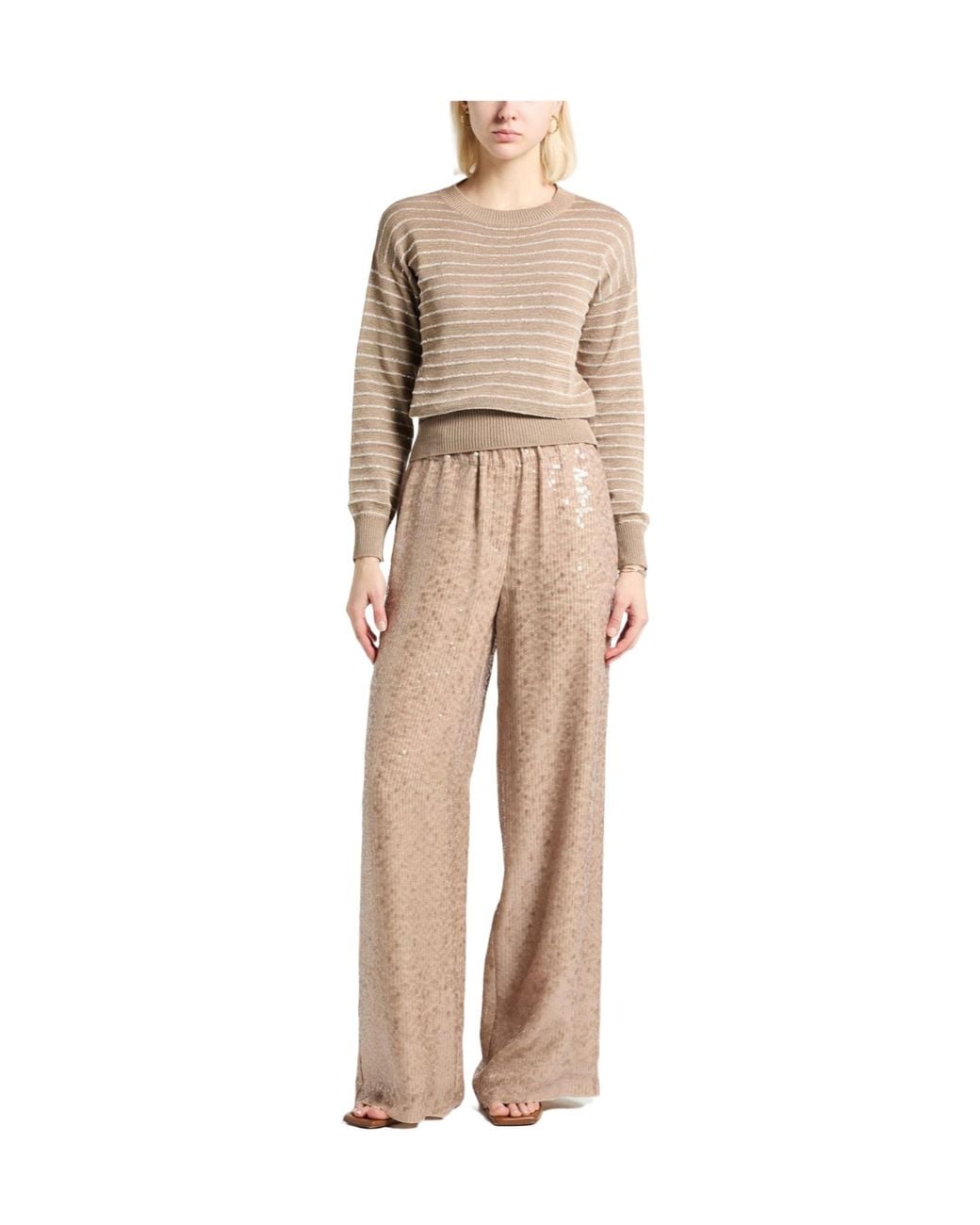 Brunello Cucinelli Natural Sweaters