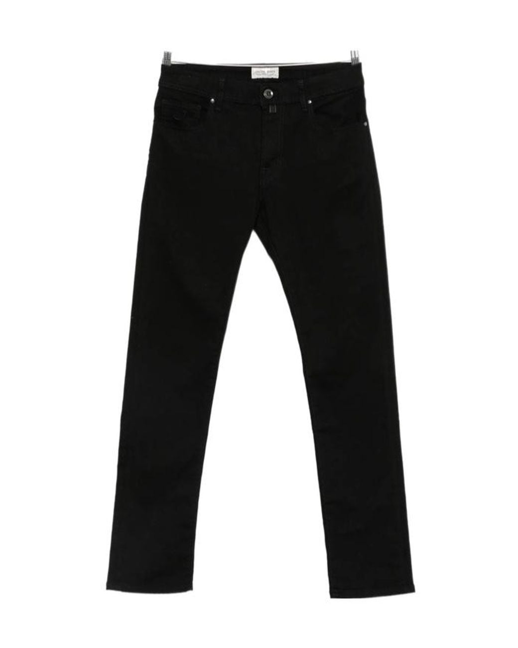Jacob Cohen Black Belt-Loop Jeans for men