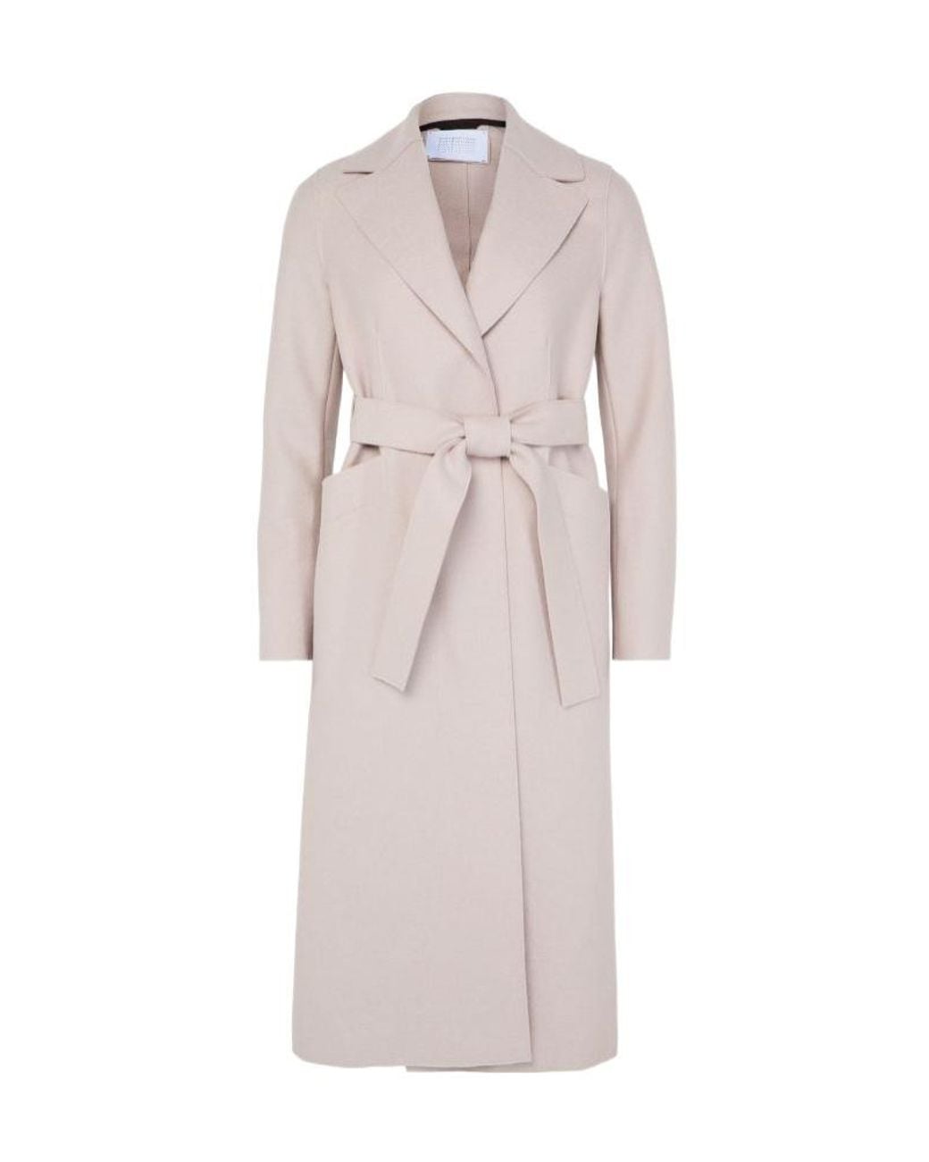 Harris Wharf London Natural Long-Sleeved Coat
