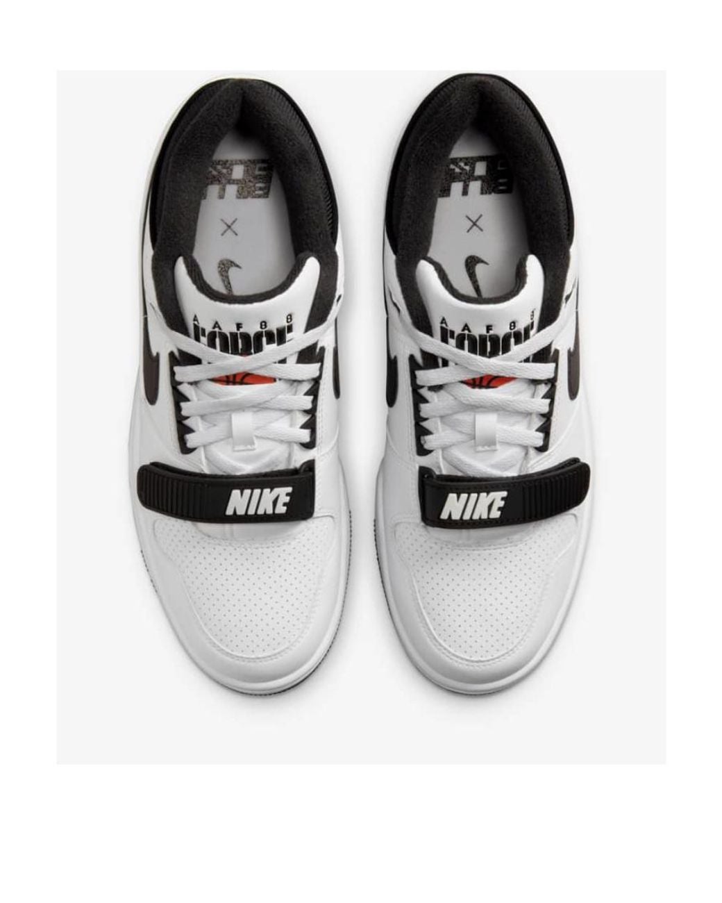 Nike White X Billie Eilish Air Alpha Force 88 Sneakers for men