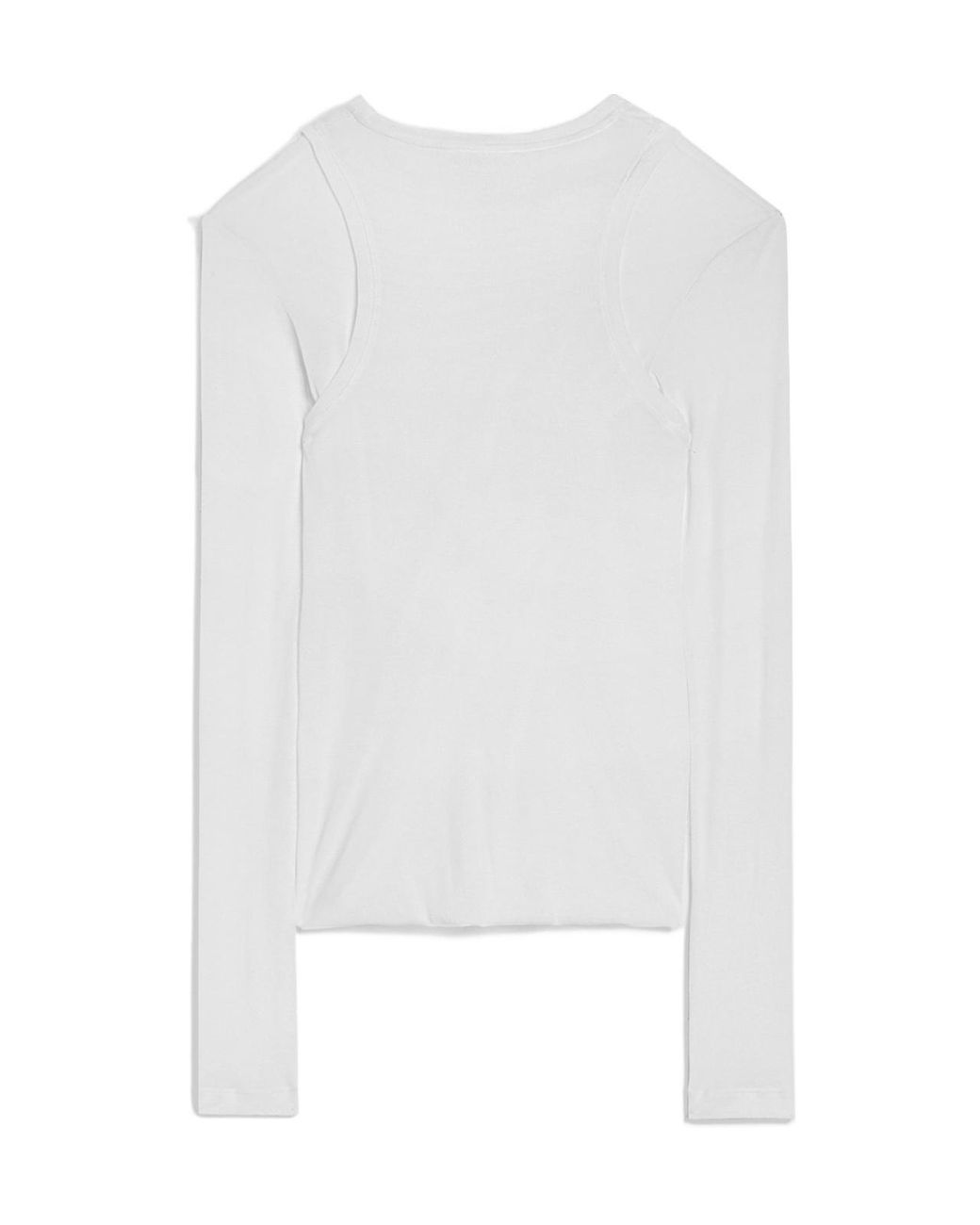 Jil Sander White Layered Crewneck T-Shirt