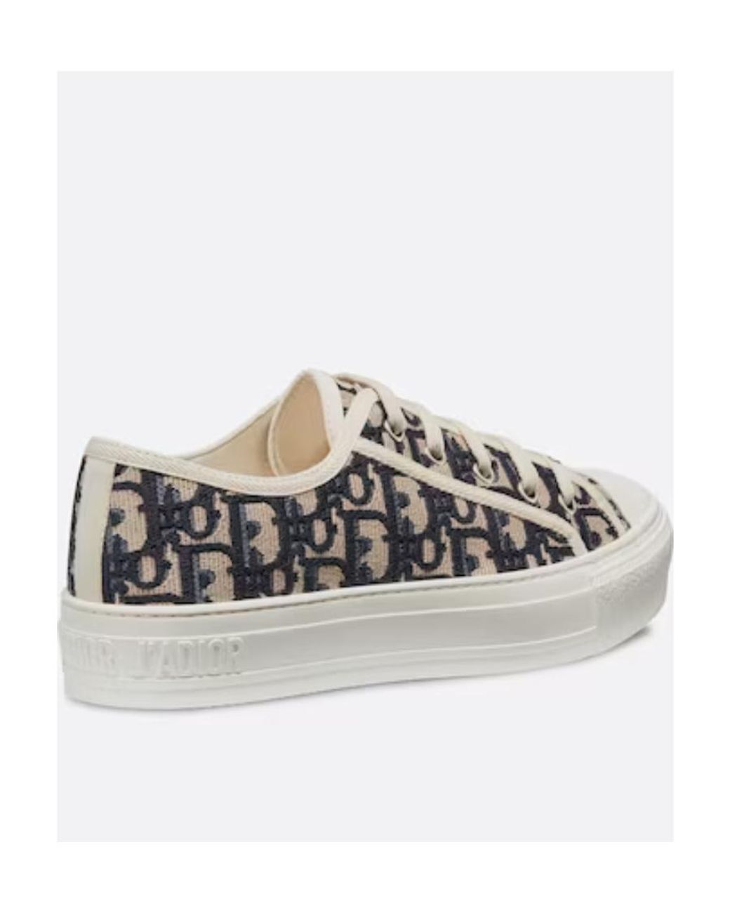 Dior White Walk'N' Sneaker