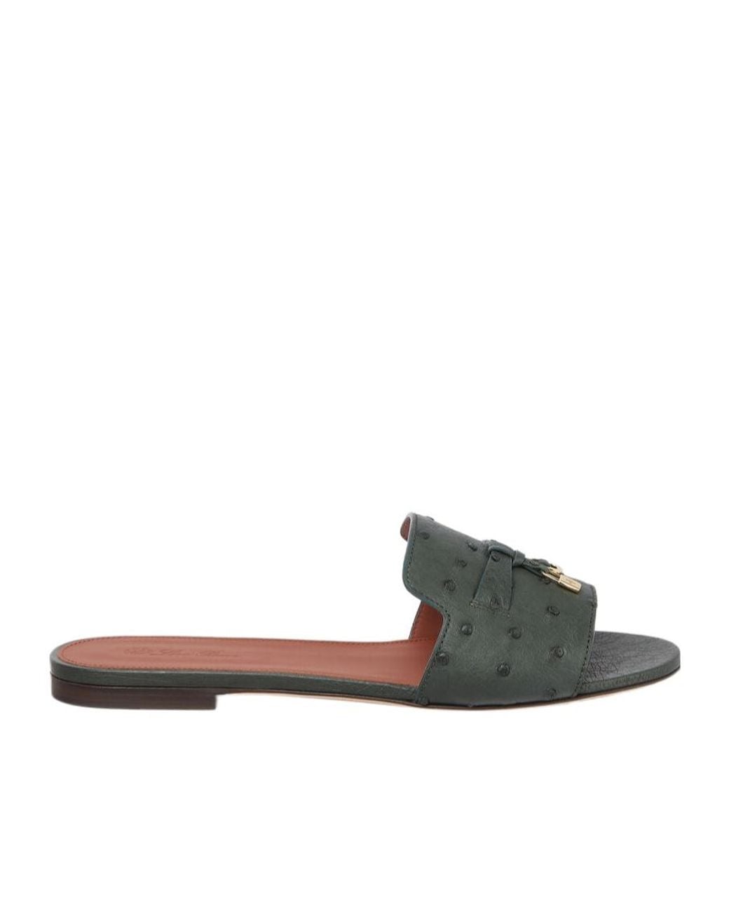 Loro Piana Multicolor Summer Charms Flat Sandals