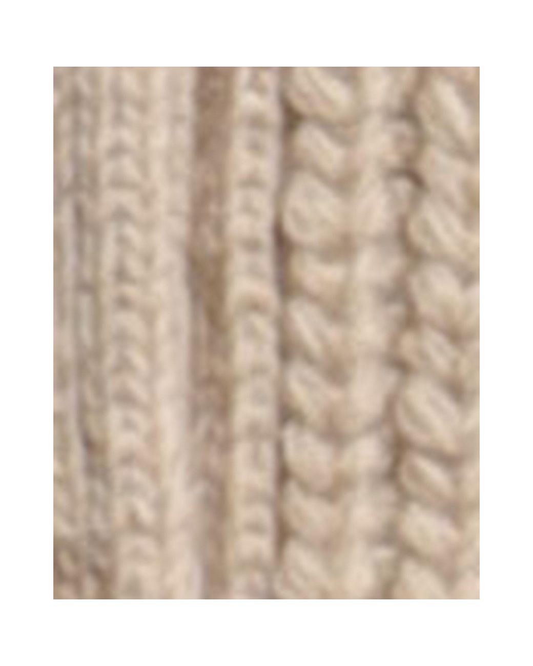 Barbour Natural Button-Front Knit Cardigan