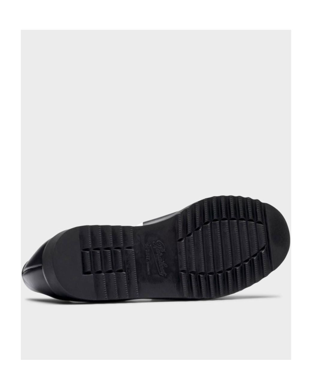 Paraboot Black Cutout Flat Sandals for men