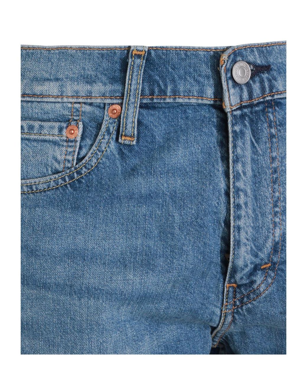 Levi's Blue Straight-Leg Jeans for men