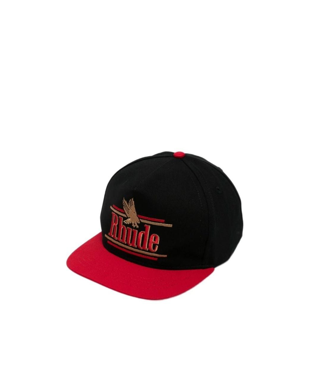 Rhude Red Logo Baseball Cap for men