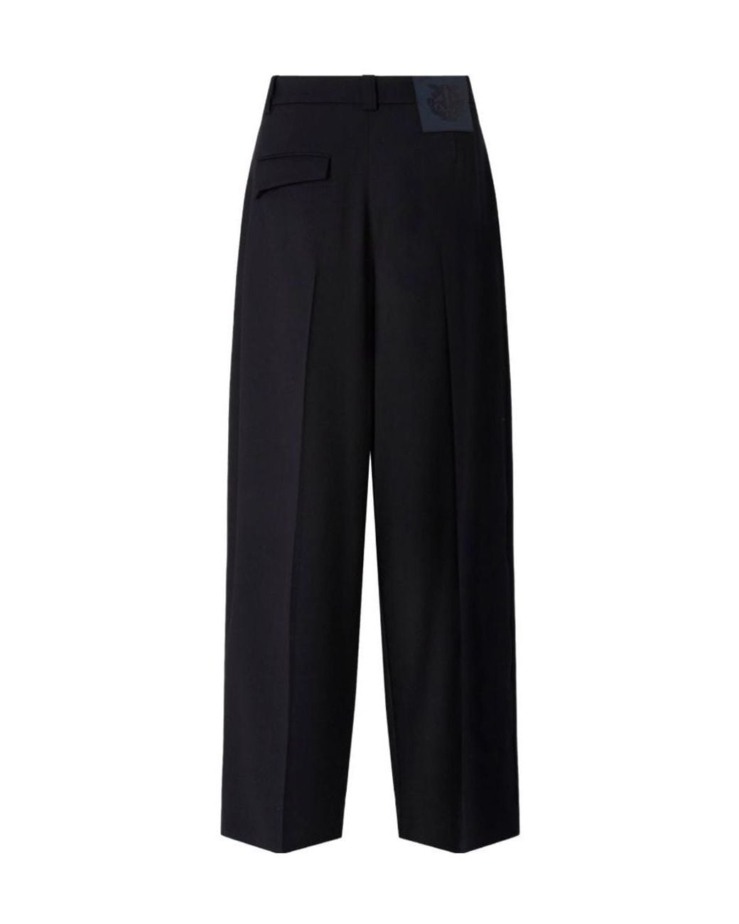 Pinko Black Balbino Wide-Leg Trousers