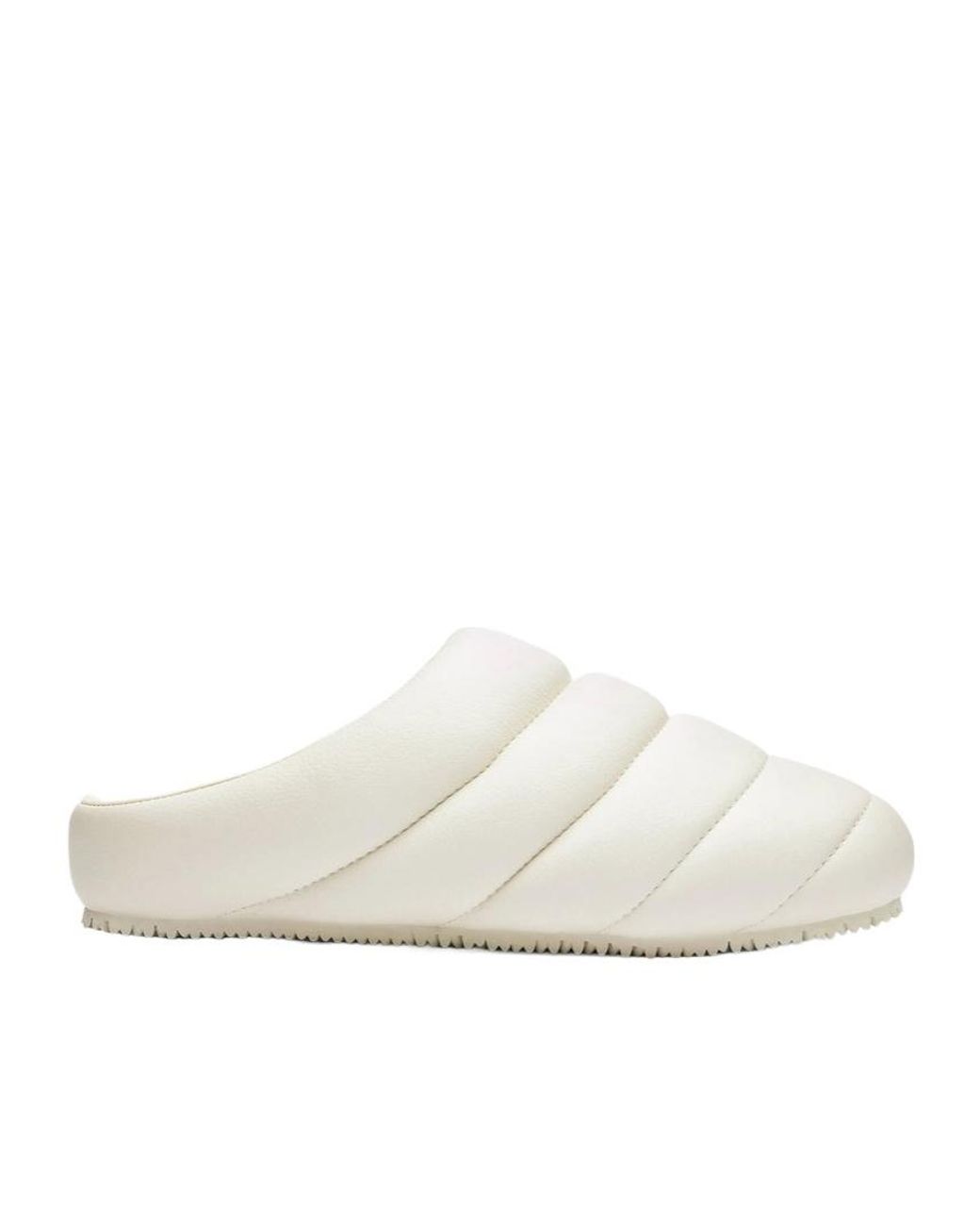 Axel Arigato White Round-Toe Slippers