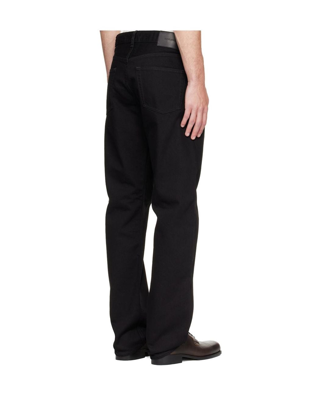 sunflower Black Belt-Loops Jeans for men