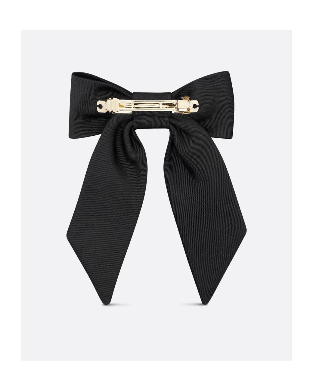 Dior Black Large Twist Bow