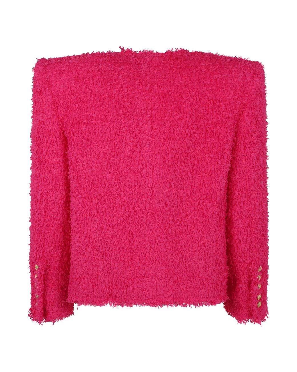 Balmain Pink Tweed Jacket