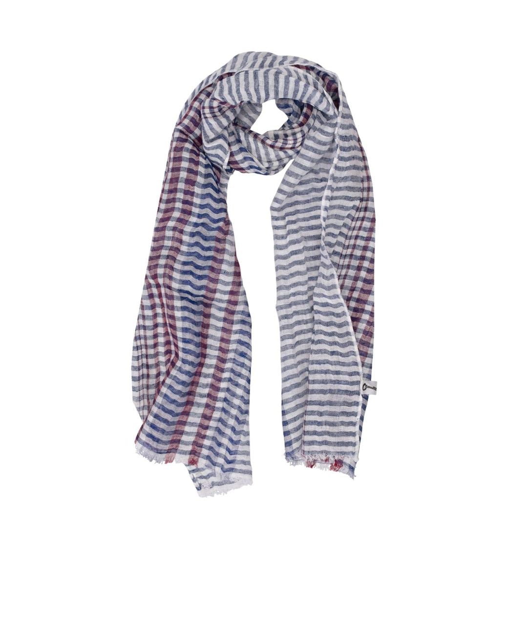 Lela Rose Blue Stripes Scarves