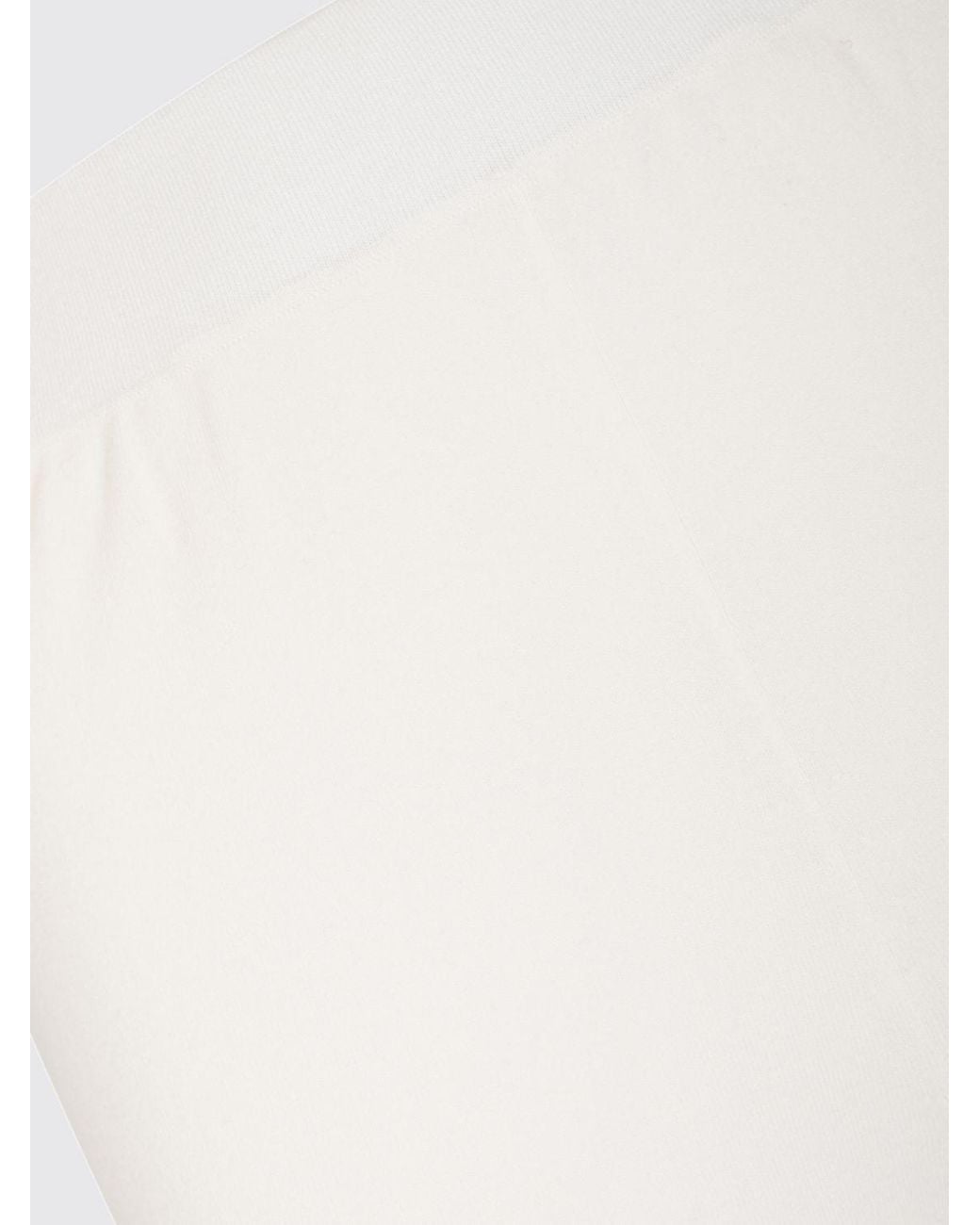 Max Mara White Elastic Waist Casual Pants