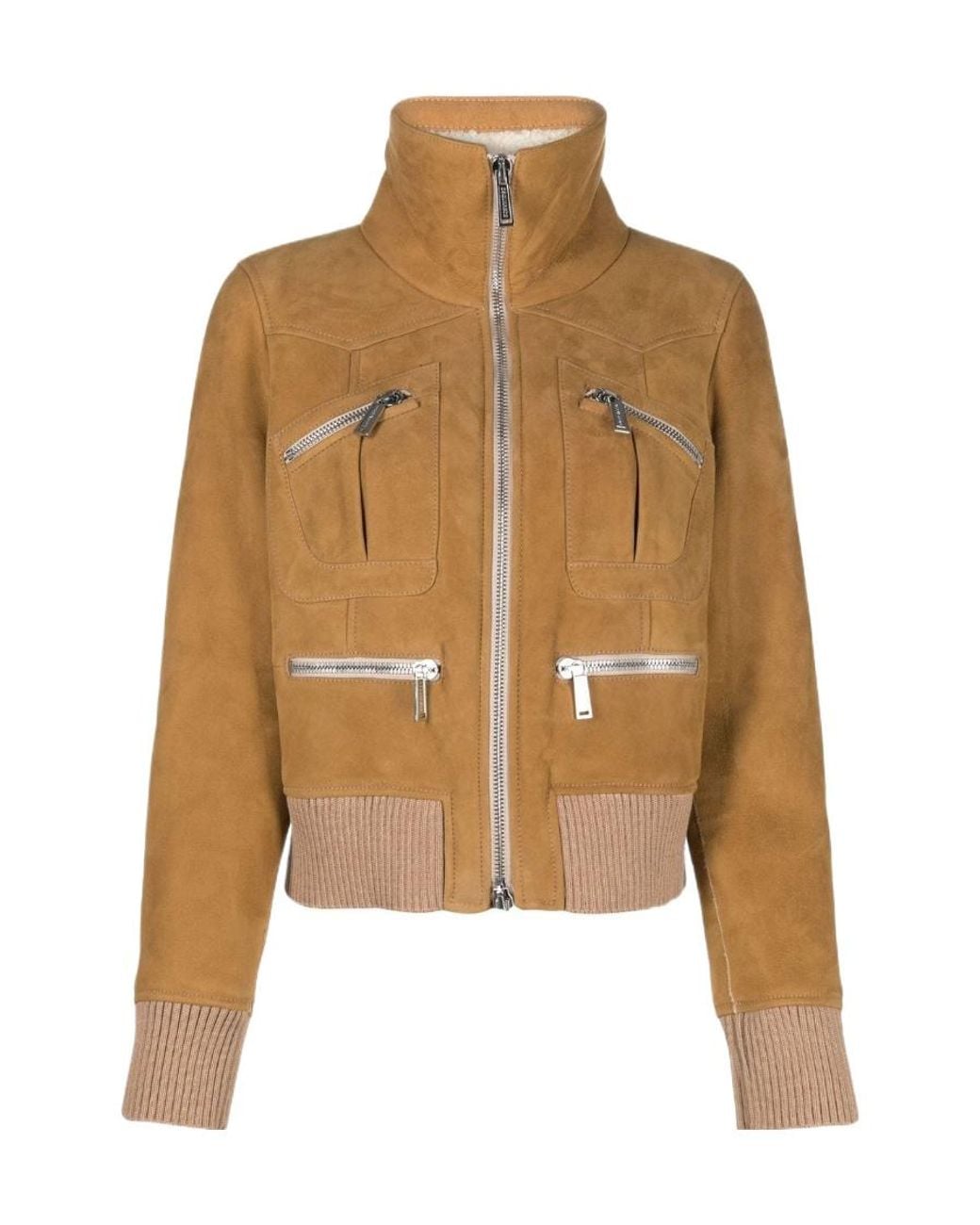 DSquared² Natural Logo Casual Jacket