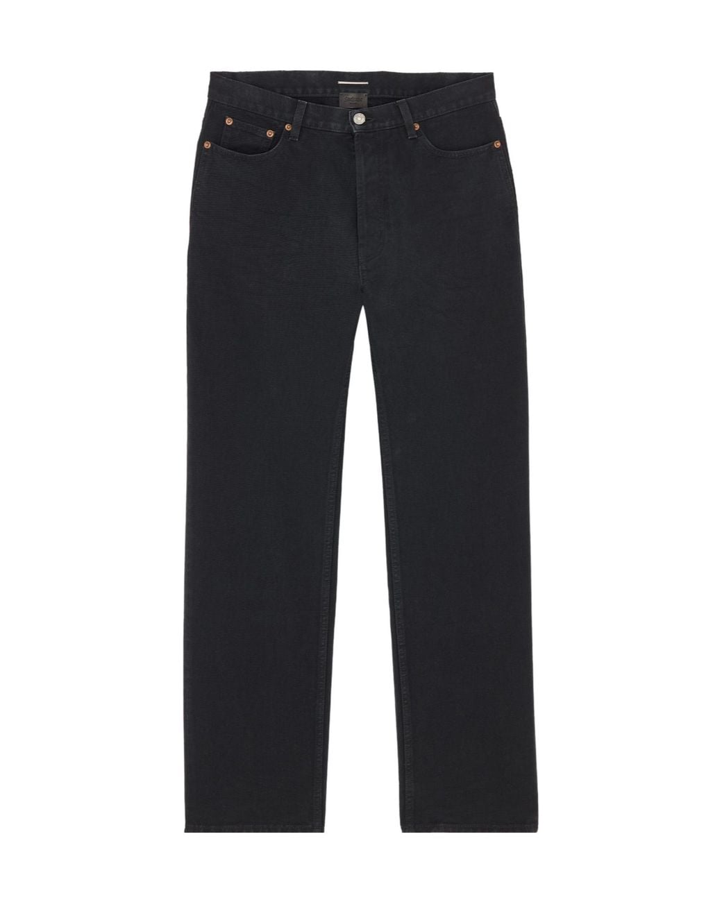 Saint Laurent Blue Tapered High-Rise Jeans for men