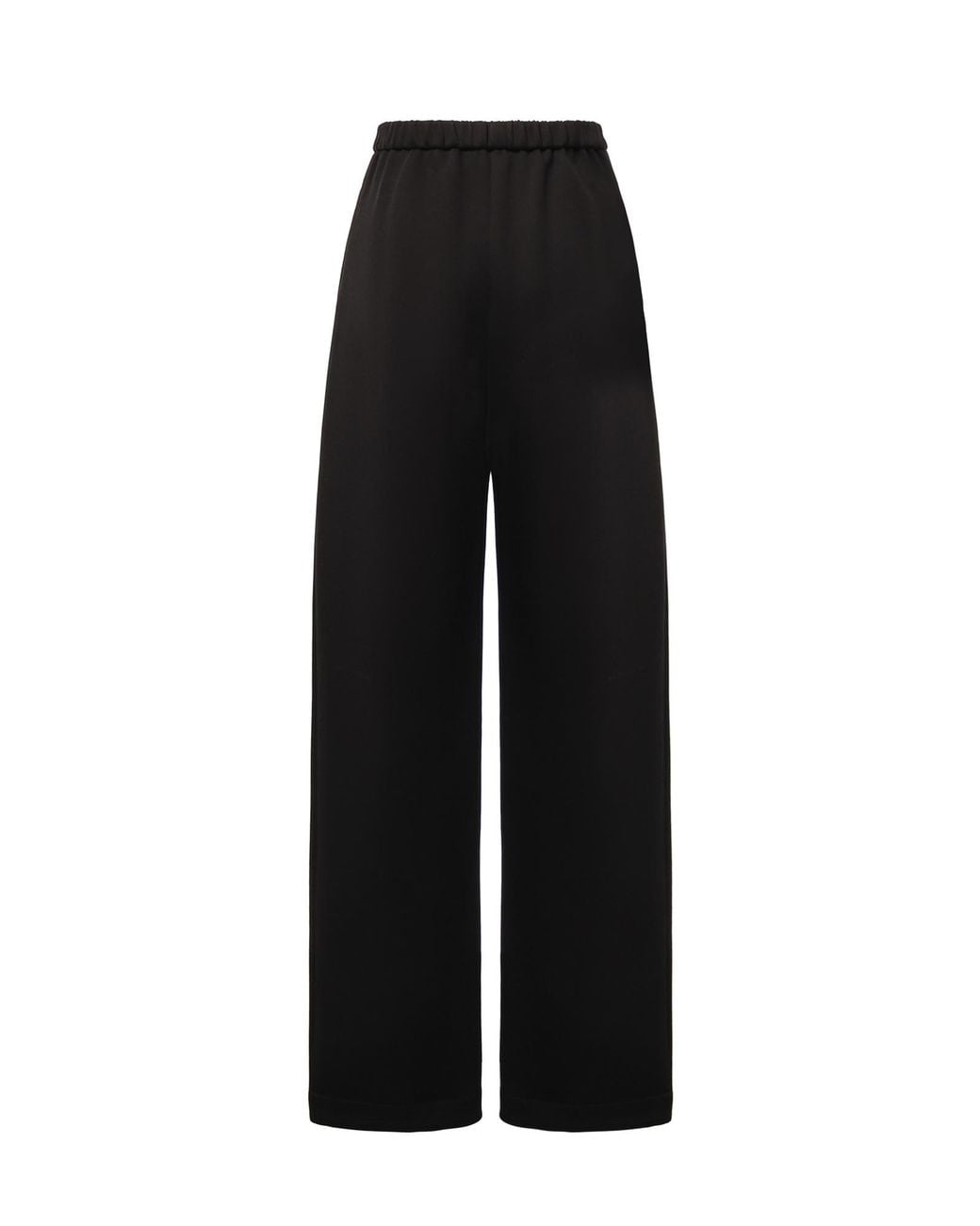 Max Mara Black Elastic Waist Casual Pants