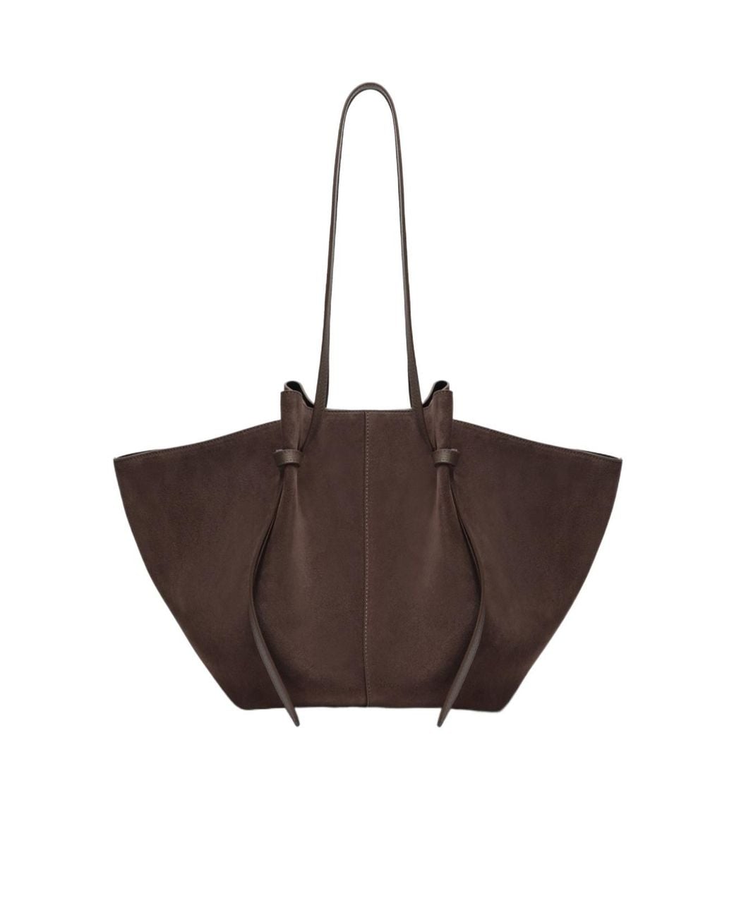 Yuzefi Brown Mochi Large Tote Bag