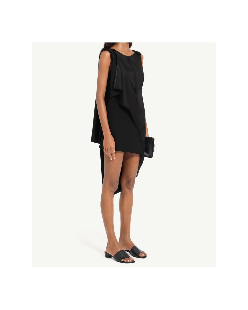 MM6 by Maison Margiela Black Sleeveless Maxi Dress