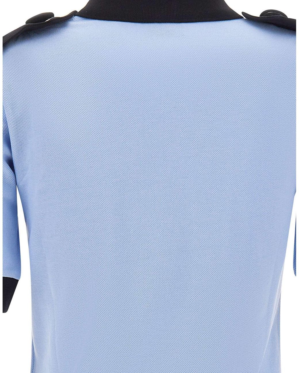 VAQUERA Blue Short-Sleeved Polo Shirt