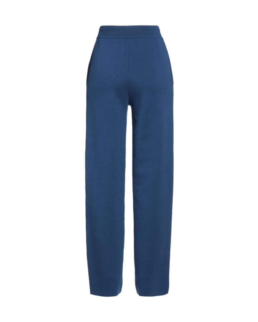 Burberry Blue Loose Knit Pants