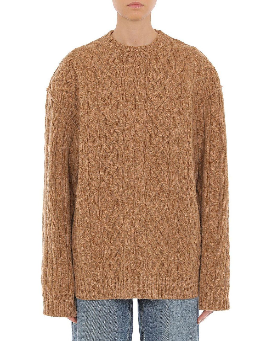 Moschino Brown Wool Pullover