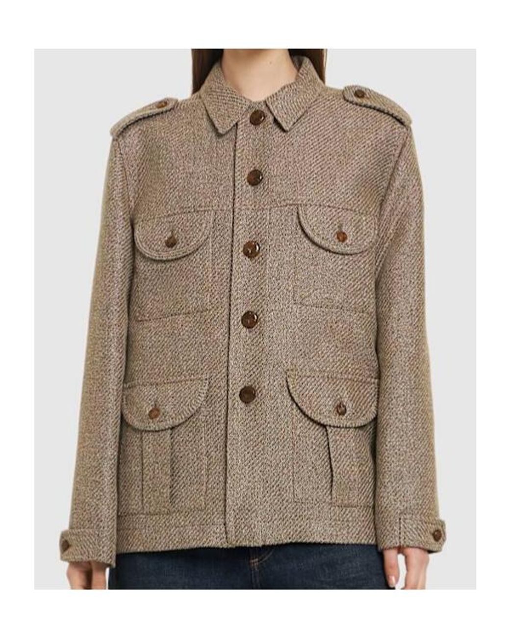 Blazé Milano Brown Single-Breasted Casual Jacket
