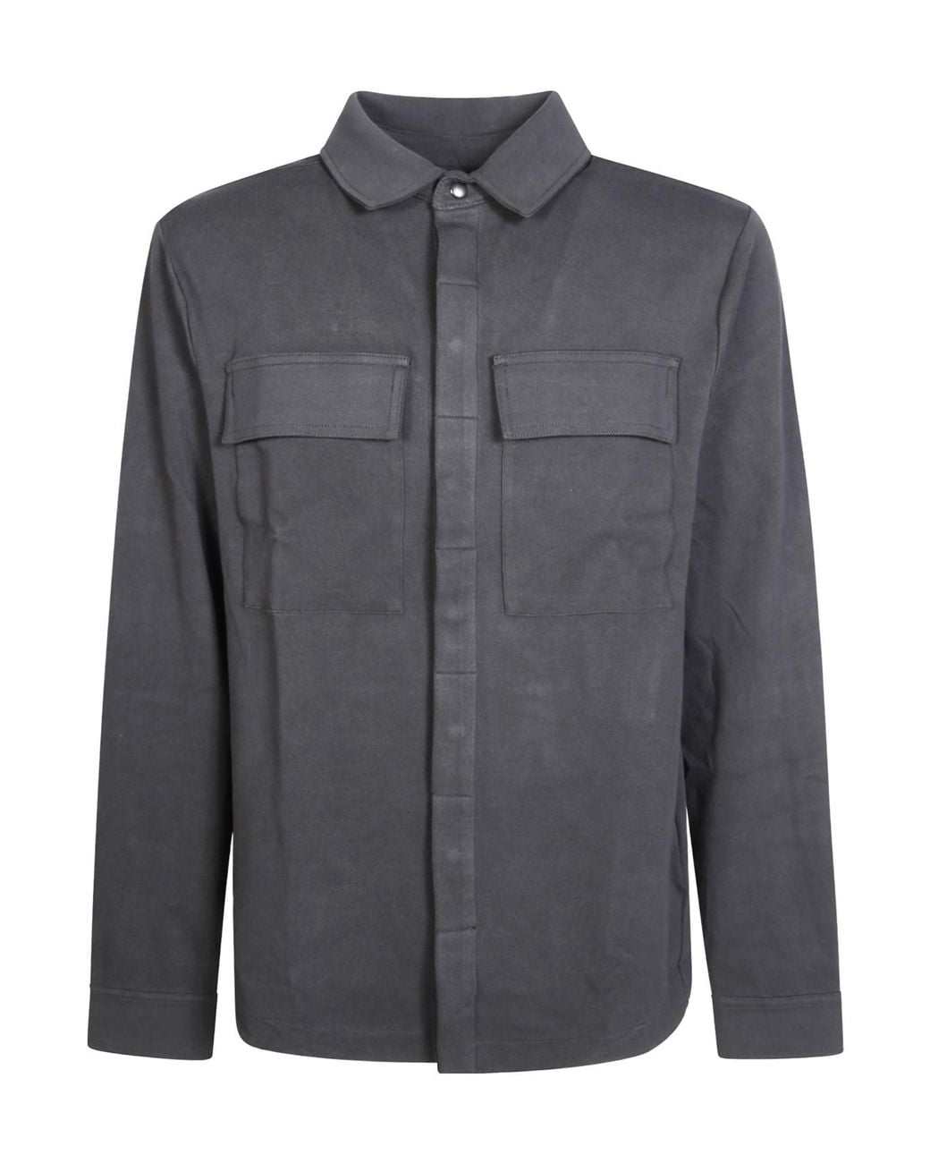 Thom Krom Gray Jersey Shirt for men