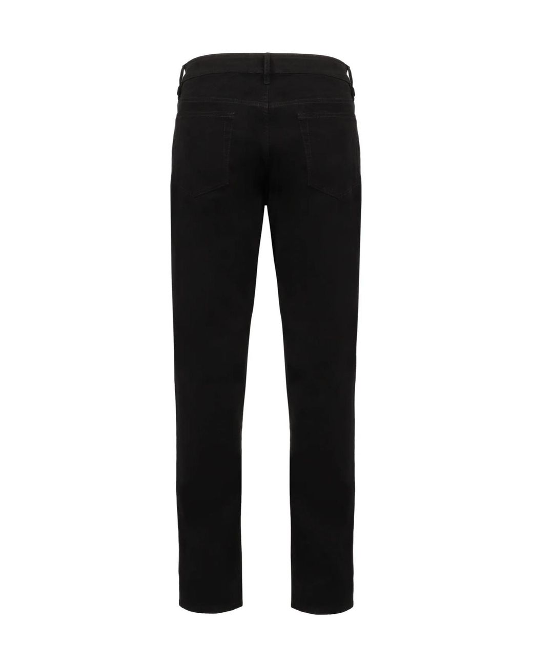 FRAME Black L'Homme Slim Brushed Twill Jeans for men