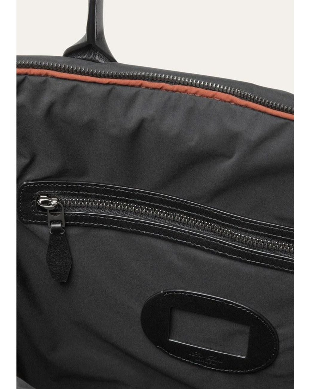 Loro Piana Black North-South Wind Duffle for men