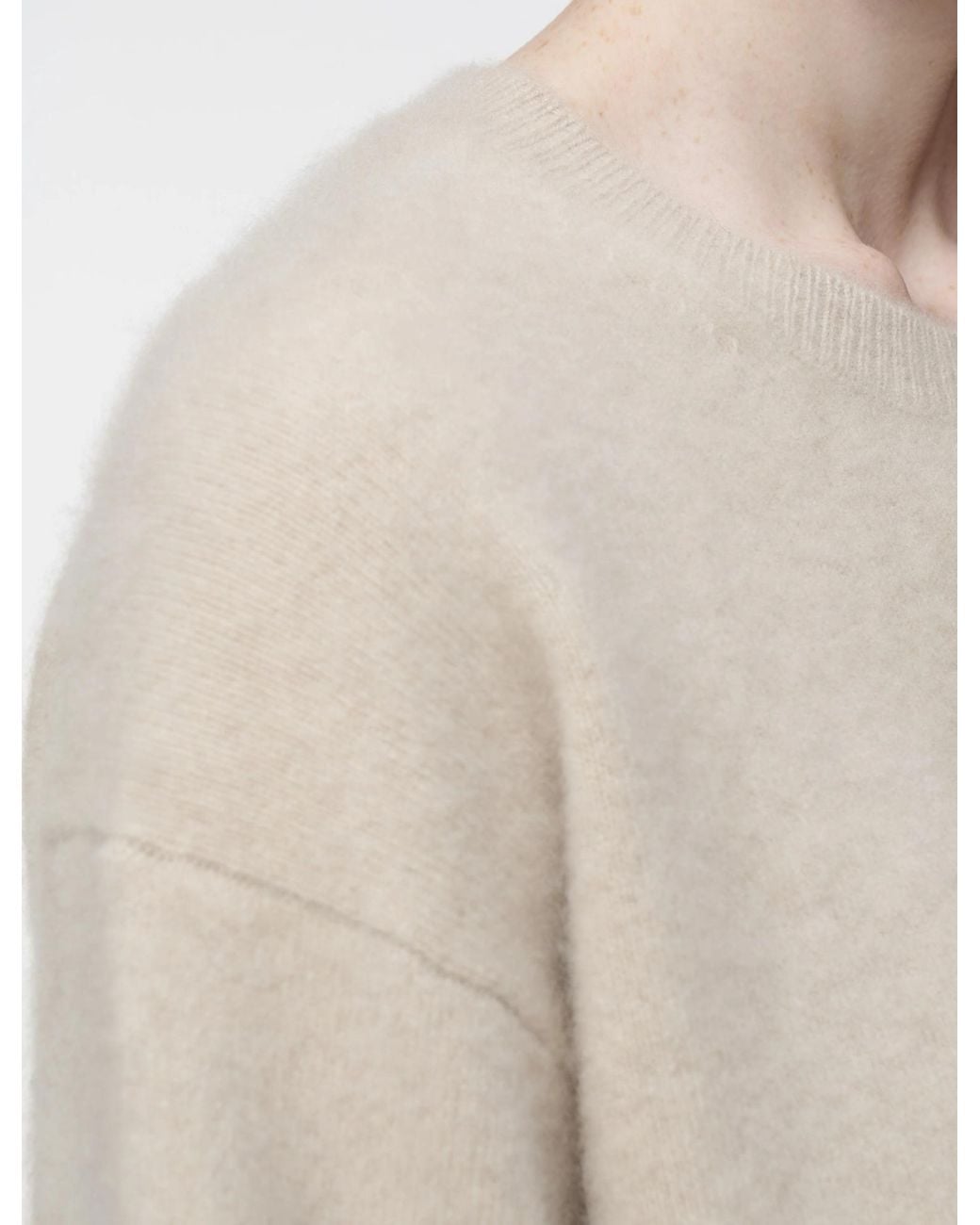 Joseph White Crew Neck Knitwear