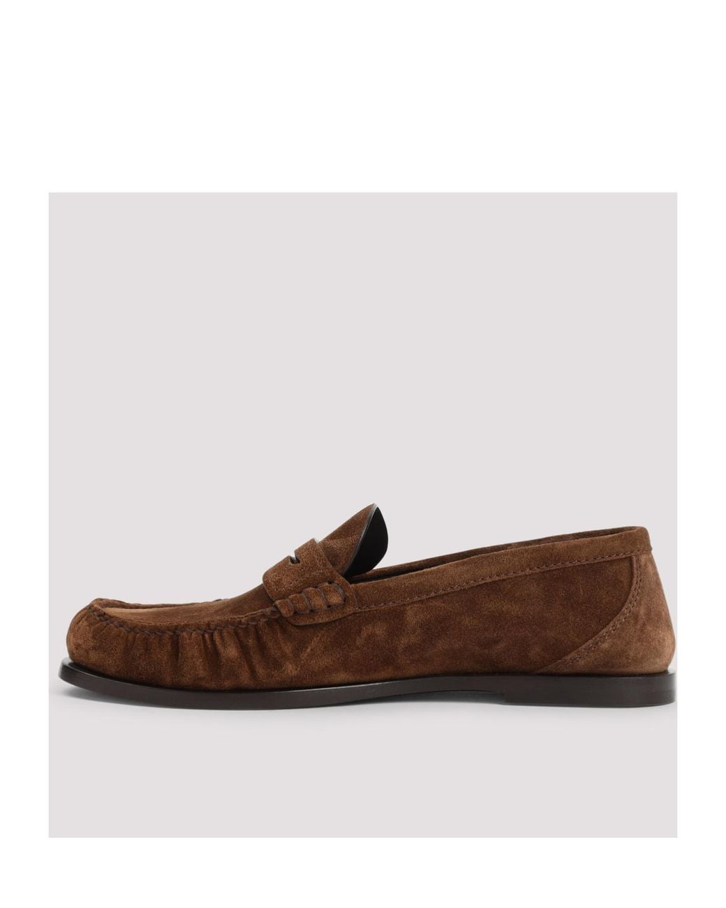 Saint Laurent Brown Loafers