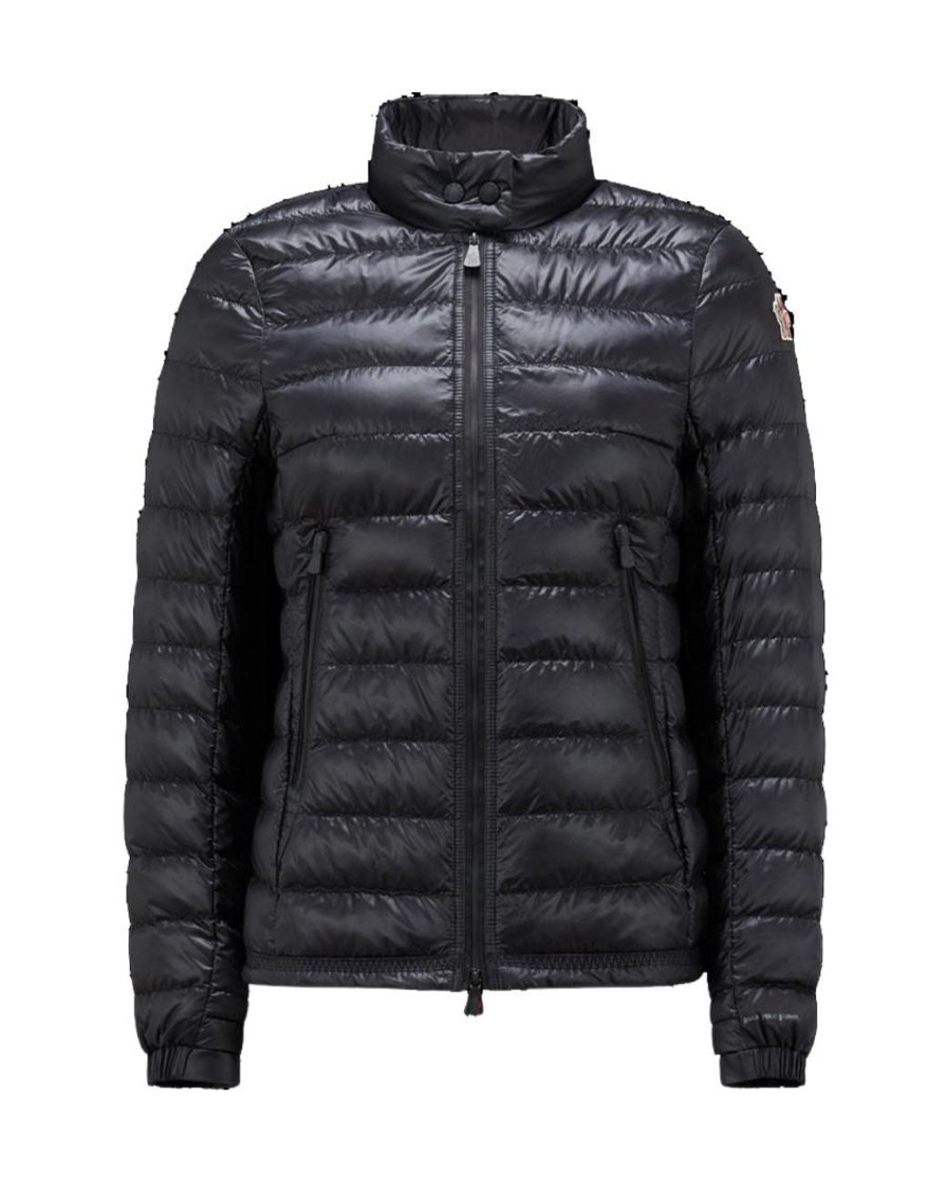 Moncler Black Grenoble Walibi Padded Zipped Jacket