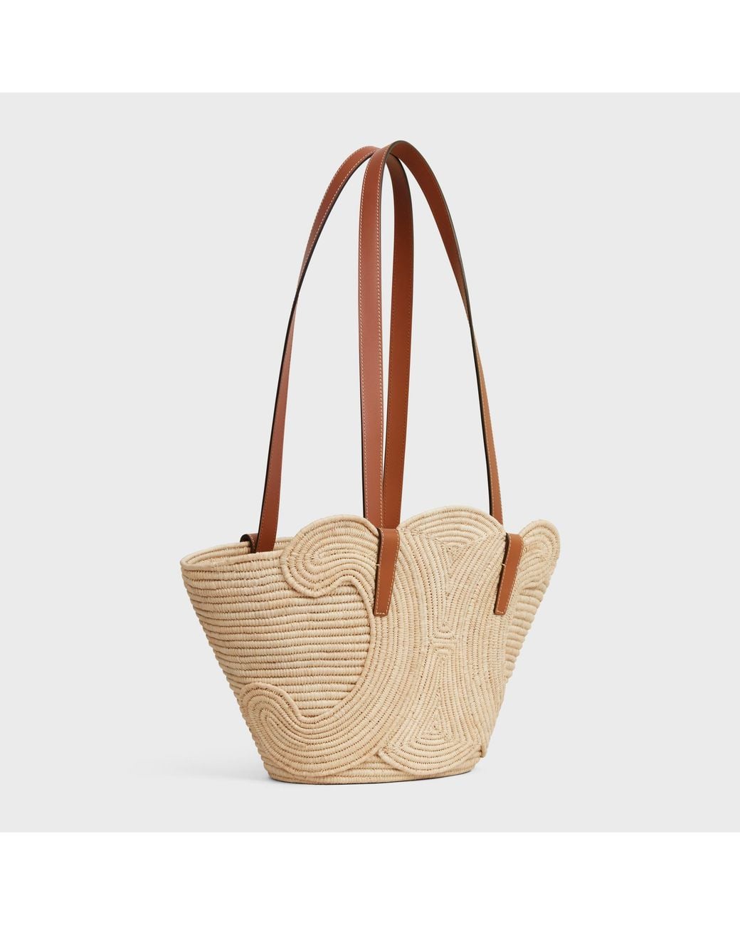 Céline Multicolor Classic Panier Small Braided Triomphe