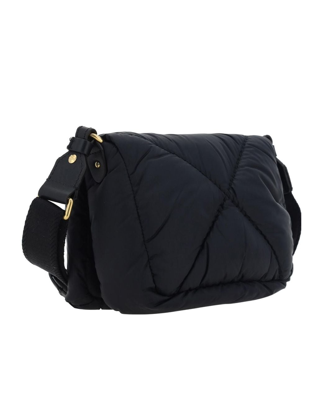 Moncler Black Mini Puf Crossbody Bag