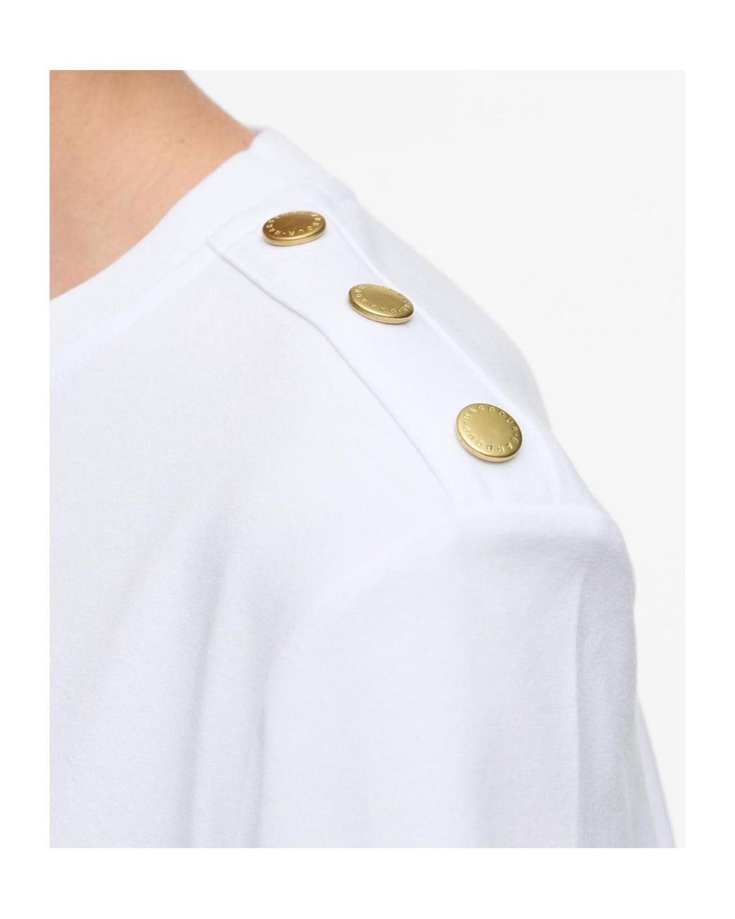 Barbour White B.Li Marla T-Shirt