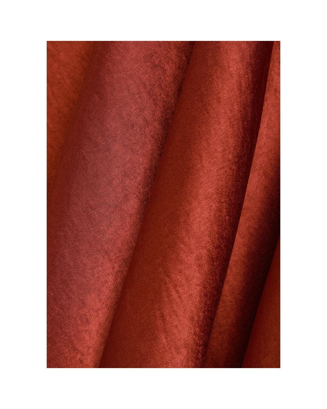Polo Ralph Lauren Red Satin V-Neck Dress