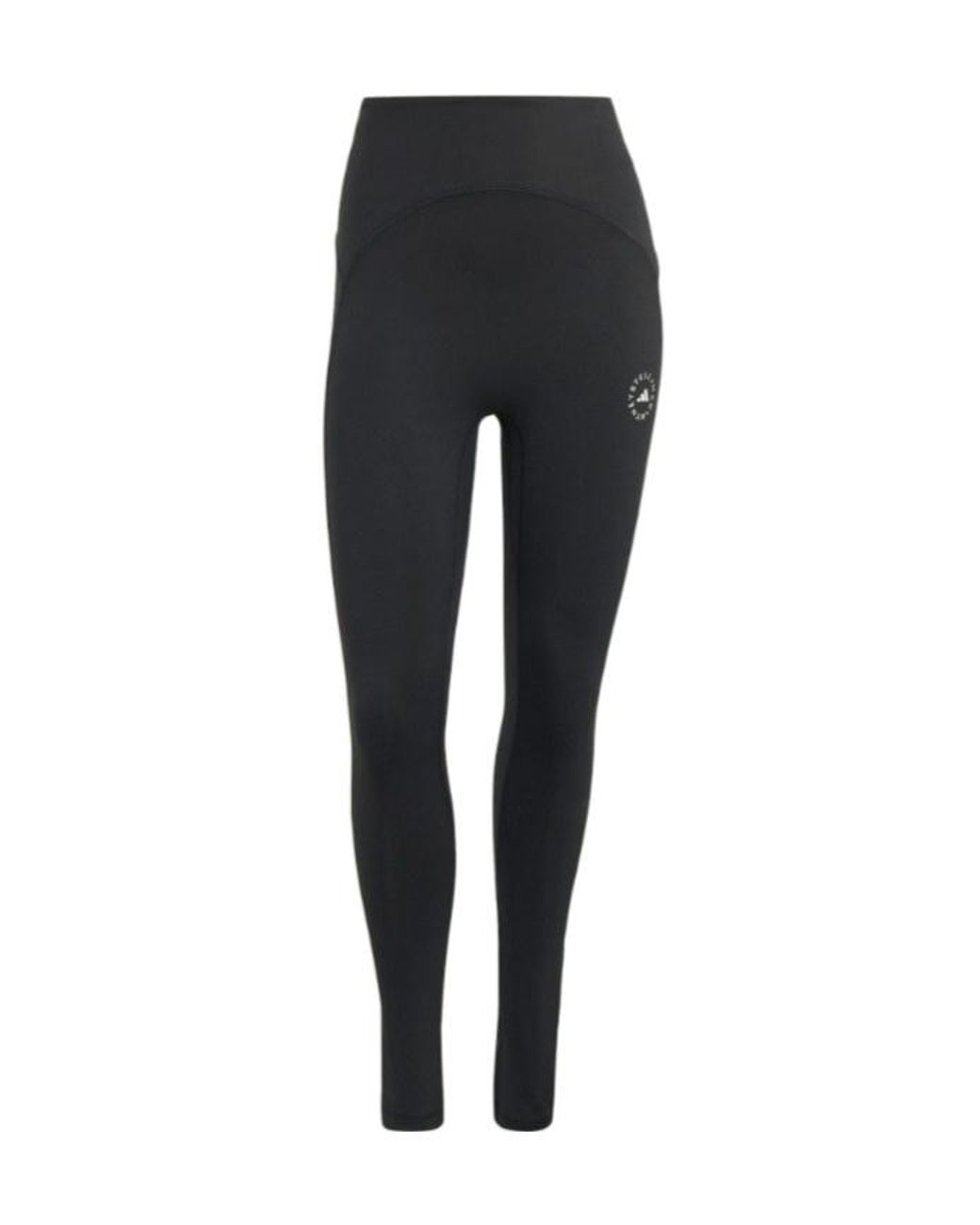 Adidas By Stella McCartney Black Studio Ruched Leggings