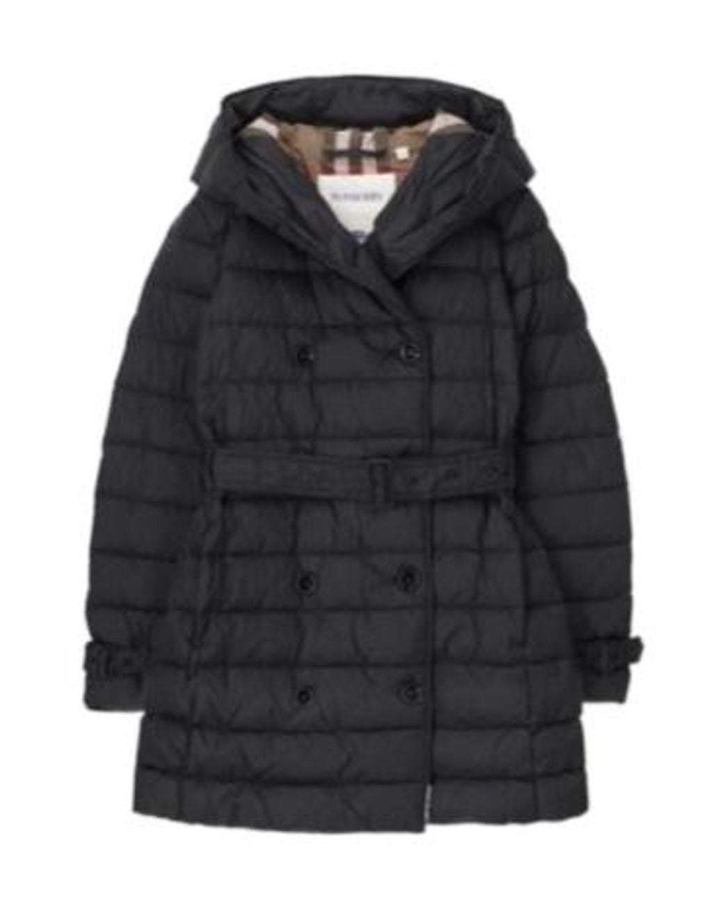 Burberry Black Long-Sleeved Down Jacket