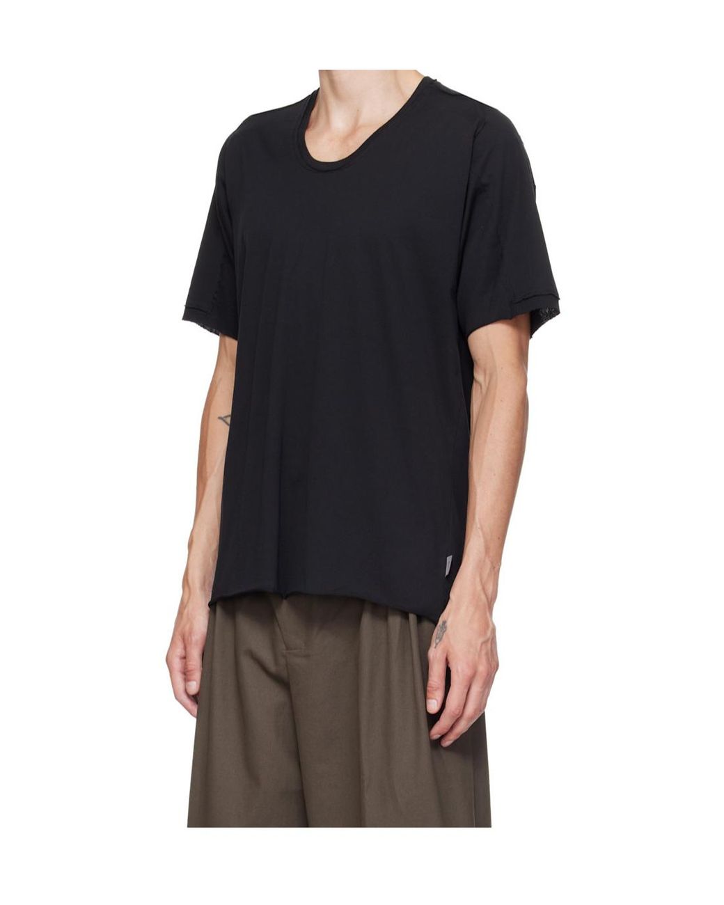 Kiko Kostadinov Black Short-Sleeved T-Shirt for men