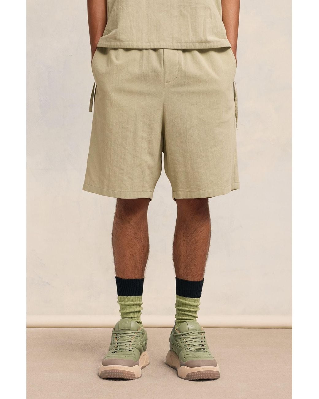 AMI Green Ami Sn1509 Sneakers for men