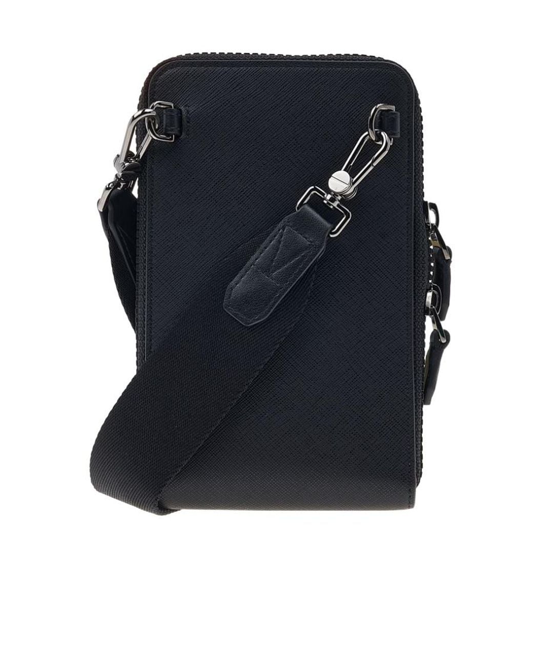 Bally Blue Logo Shoulder Bag for men