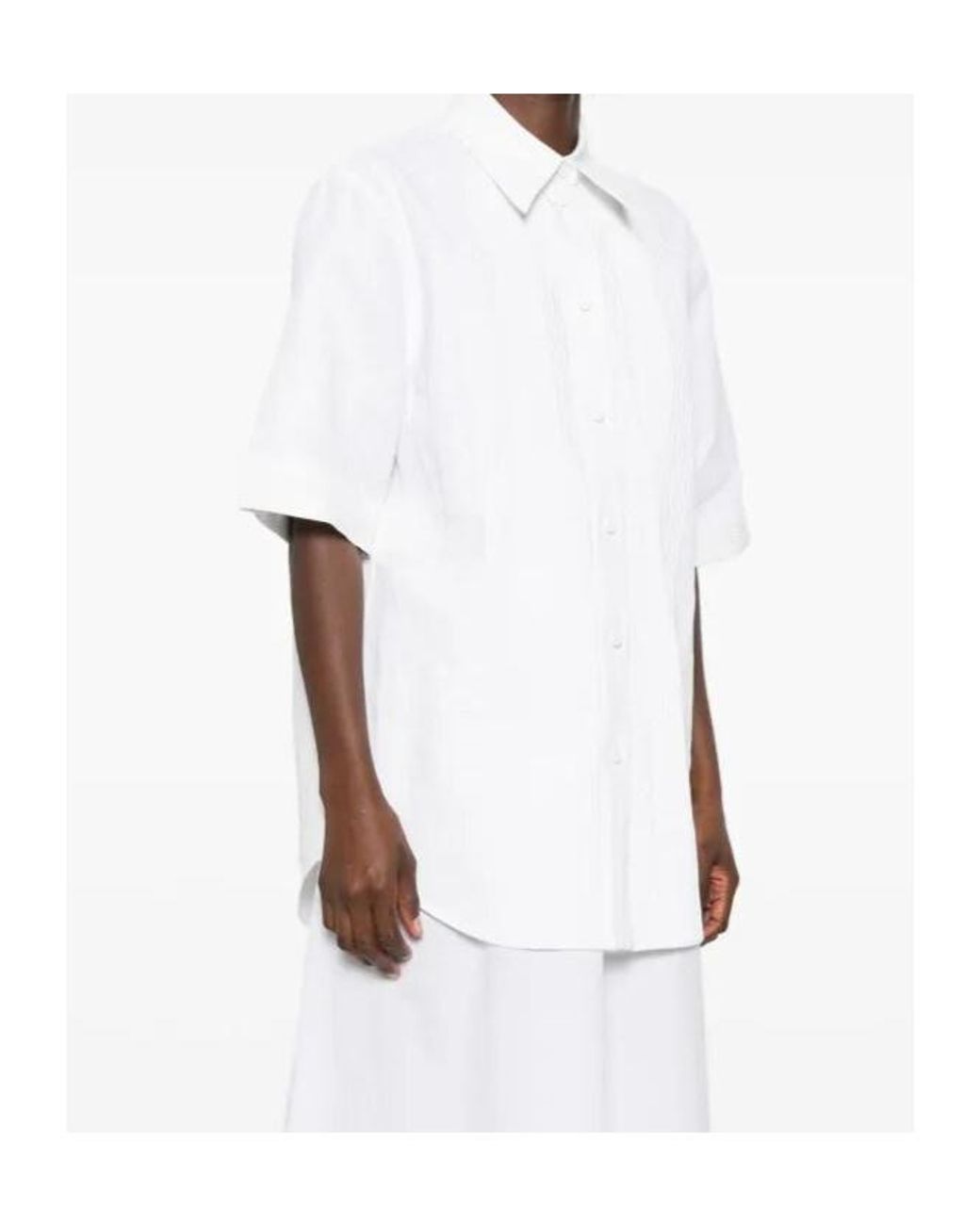 Jil Sander White Short Sleeve Shirt