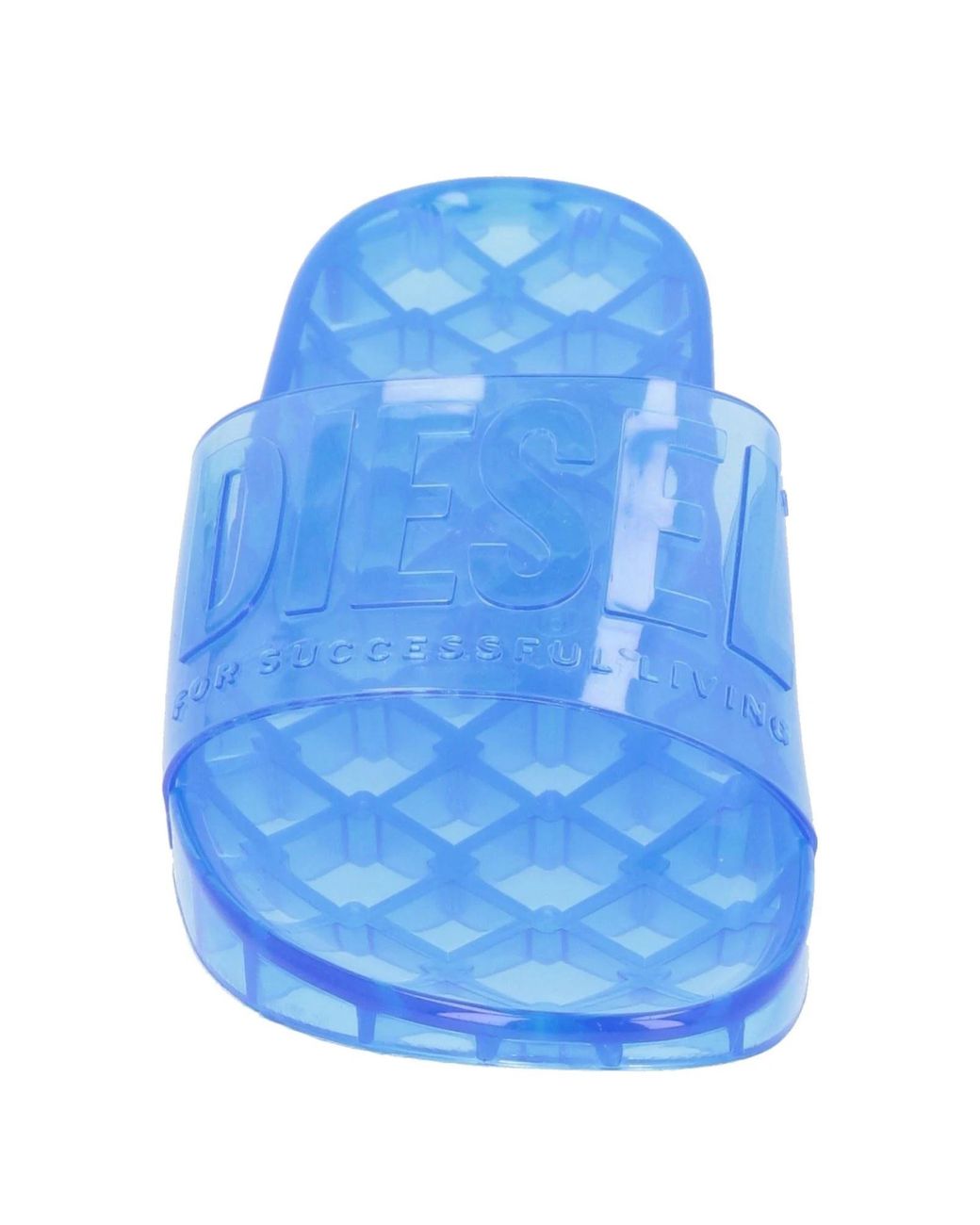 DIESEL Blue Simple Rubber Slippers