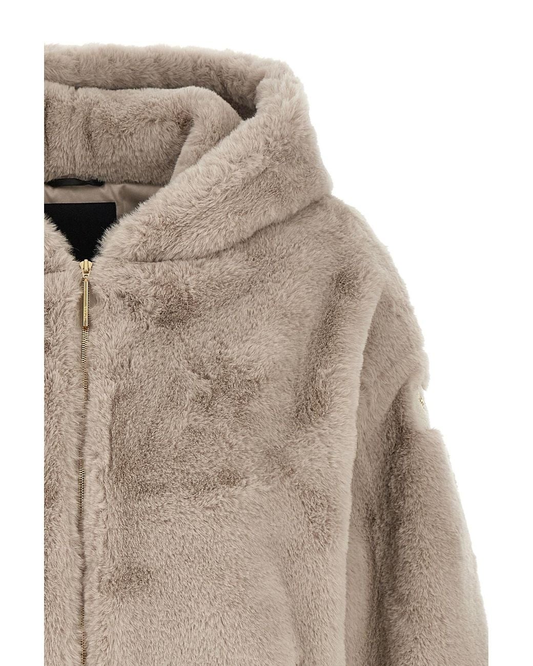 Tatras Natural Yumola Plush Hooded Jacket